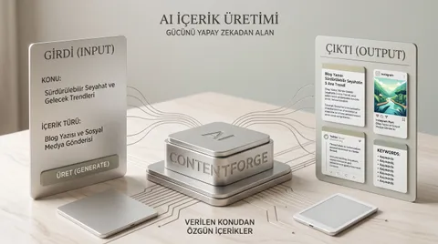 ContentForge ekran görüntüsü